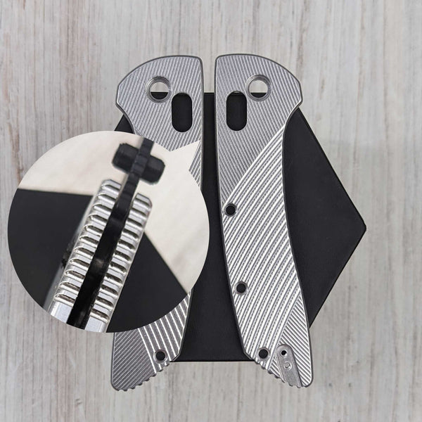 SKNY GOAT - Wings - Aluminum Scales / Stoned (Compatible with Hogue Deka V2)