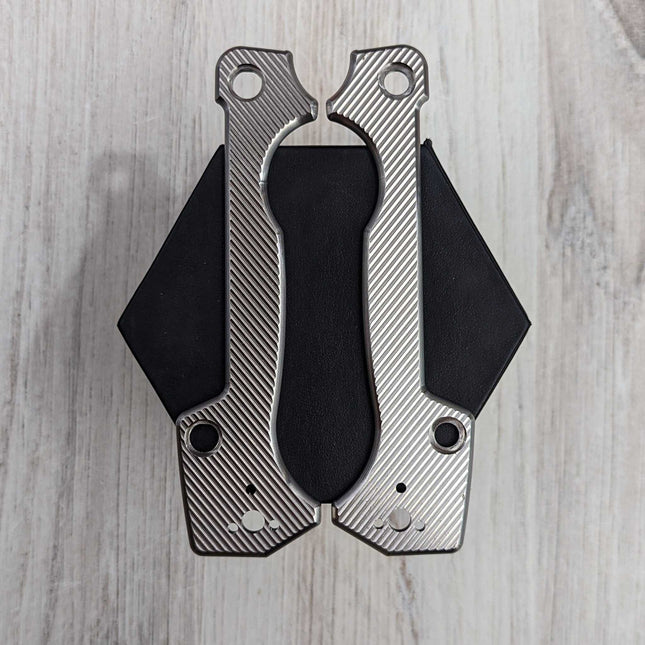 LINERLESS Titanium Scales & Skiff Bearing Upgrade (Compatible with Cold Steel AD-15 & AD-15 Lite)