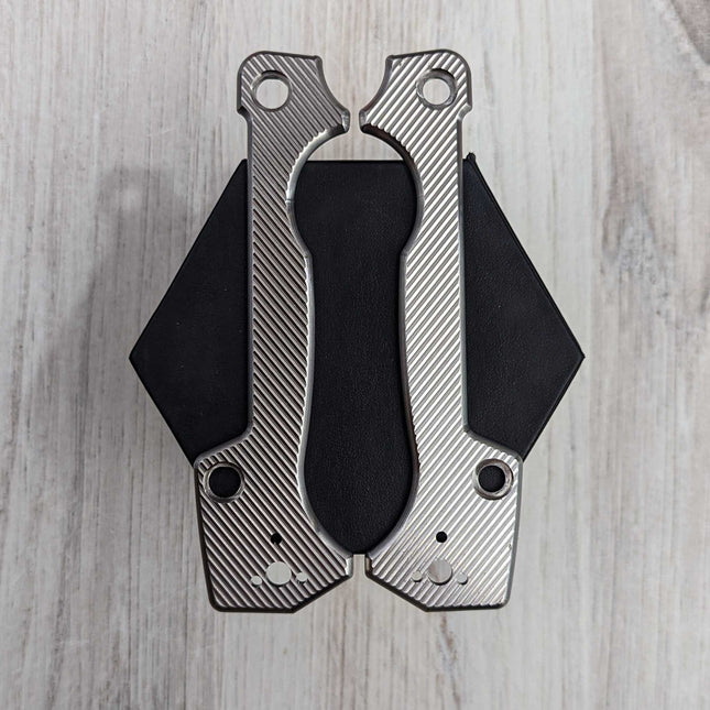 LINERLESS Titanium Scales & Skiff Bearing Upgrade (Compatible with Cold Steel AD - 15 & AD - 15 Lite) - Original GOAT