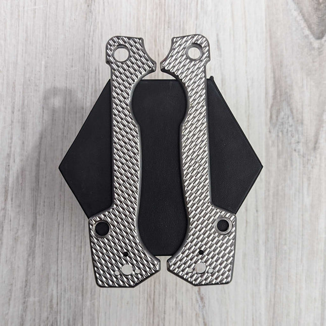 LINERLESS Titanium Scales & Skiff Bearing Upgrade (Compatible with Cold Steel AD - 15 & AD - 15 Lite) - Original GOAT