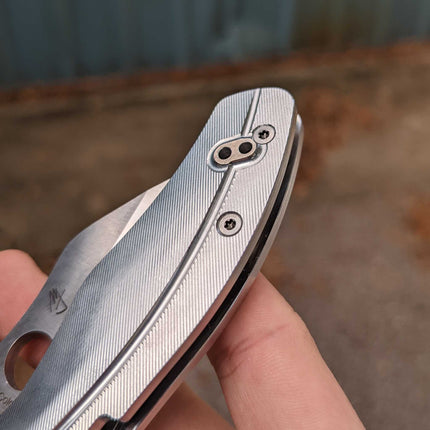 WELL ROUNDED - Titanium Scales (Compatible with Spyderco YoJimbo 2)