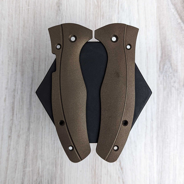 WELL ROUNDED - Ceramic Coated Aluminum Scales (Compatible with Spyderco YoJimbo 2) - Original GOAT